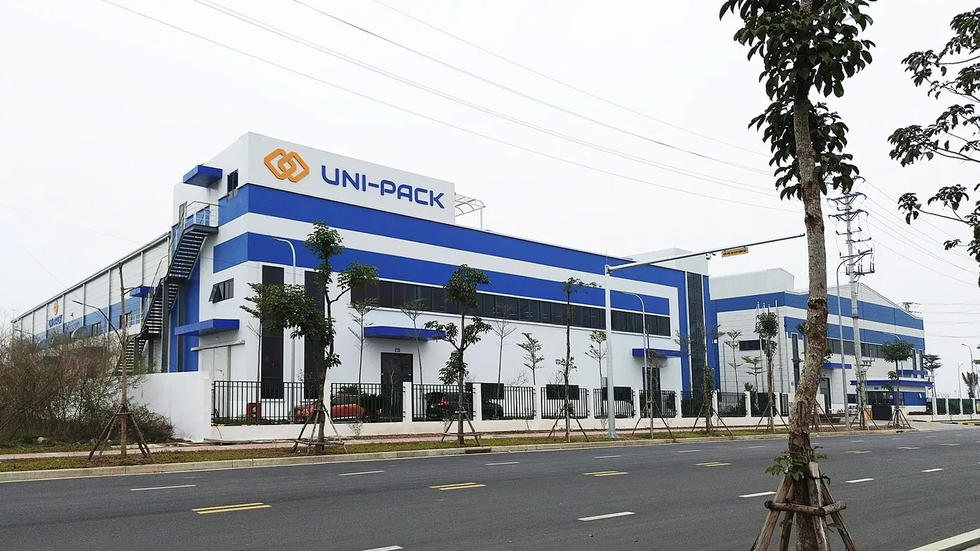 Nhà máy UNI-PACK tại KCN Sạch, Hưng Yên
